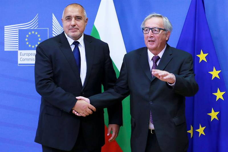 Juncker apoia a BulgÃ¡ria para se juntar Ã  zona do euro